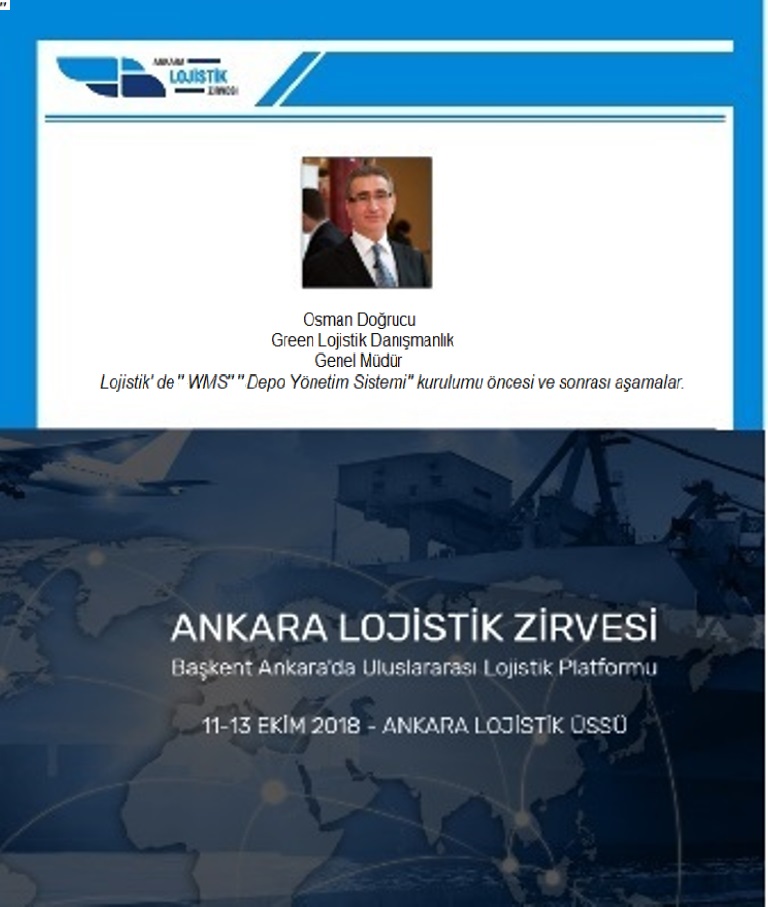 Green Lojistik Danışmanlık Ankara Lojistik Zirvesinde idi.